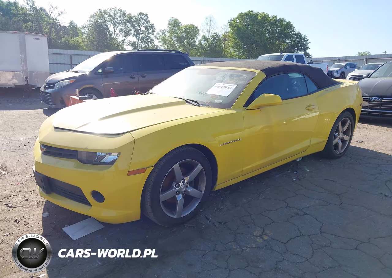 2015 Chevrolet Camaro 1Lt VIN:2G1FD3D3XF9288184 - 2