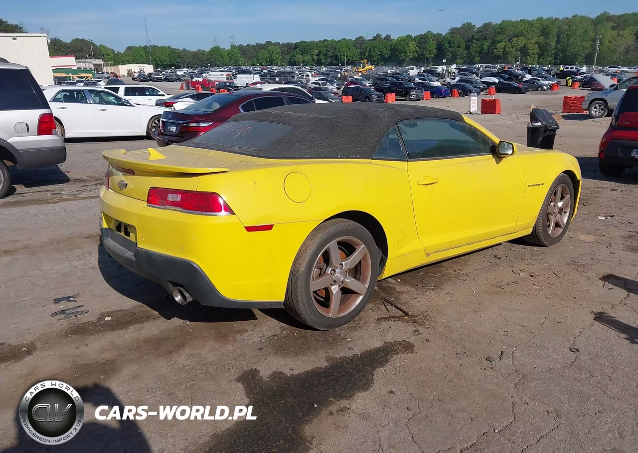 2015 Chevrolet Camaro 1Lt VIN:2G1FD3D3XF9288184 - 4
