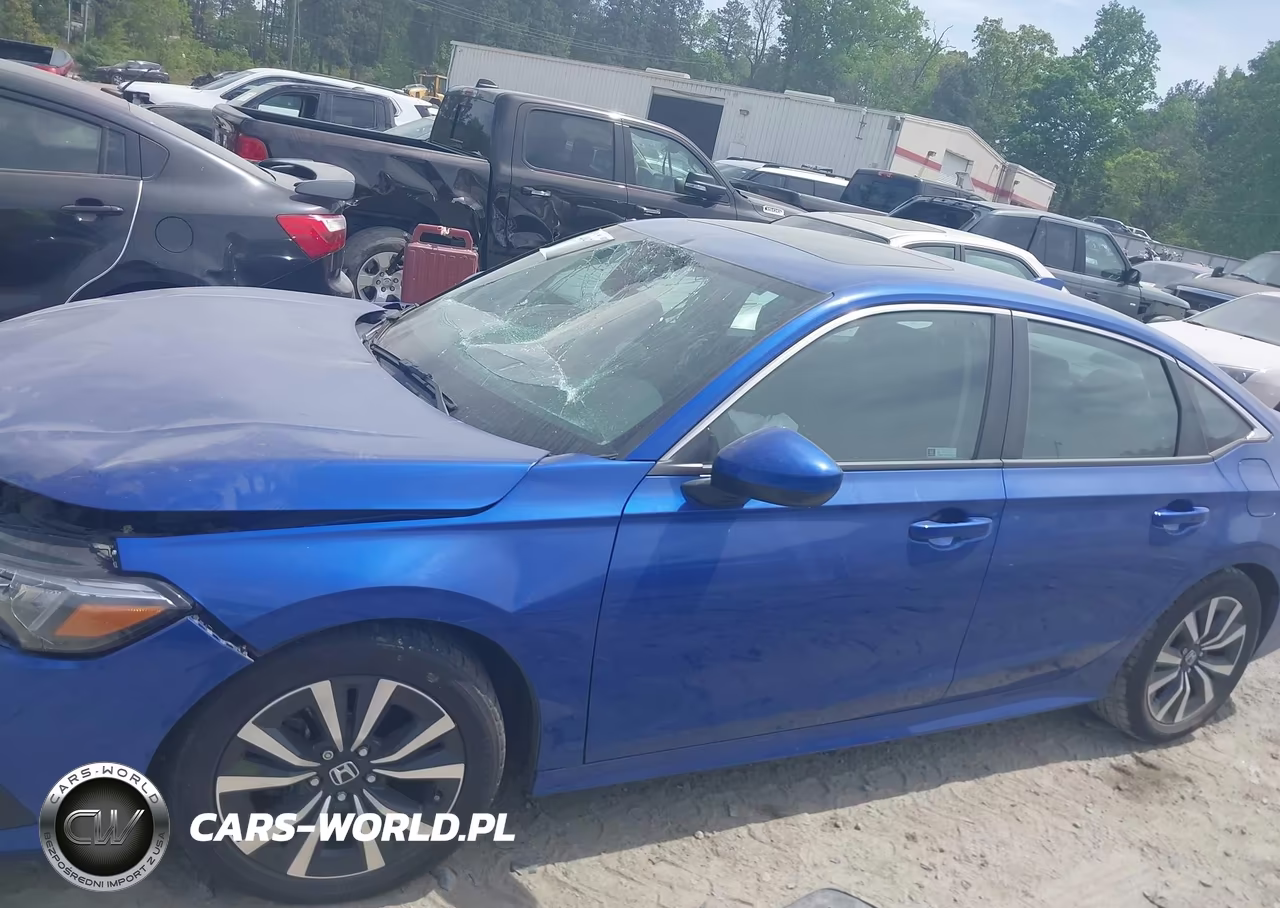 2022 Honda Civic Ex VIN:2HGFE1F70NH303645 - 14