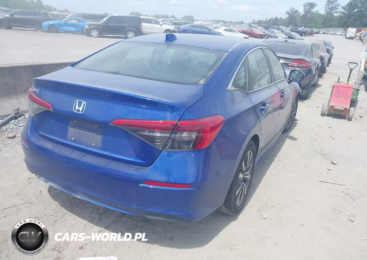 2022 Honda Civic Ex VIN:2HGFE1F70NH303645 - 4
