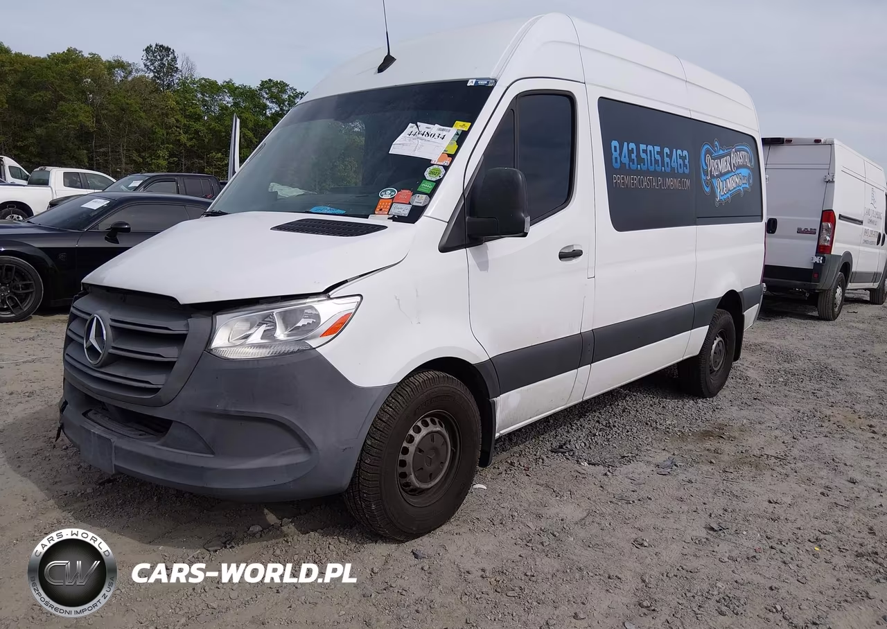 2022 Mercedes-Benz Sprinter 2500 Standard Roof I4 Diesel VIN:W1Y4DBHY9NT082565 - 2