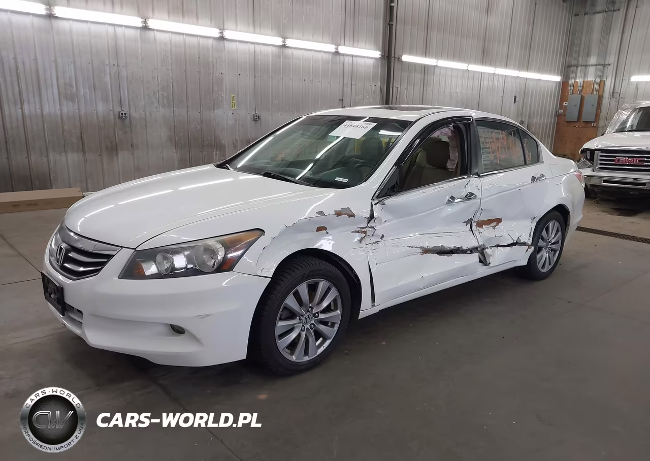 2012 Honda Accord 3.5 Ex-L VIN:1HGCP3F8XCA000644 - 2