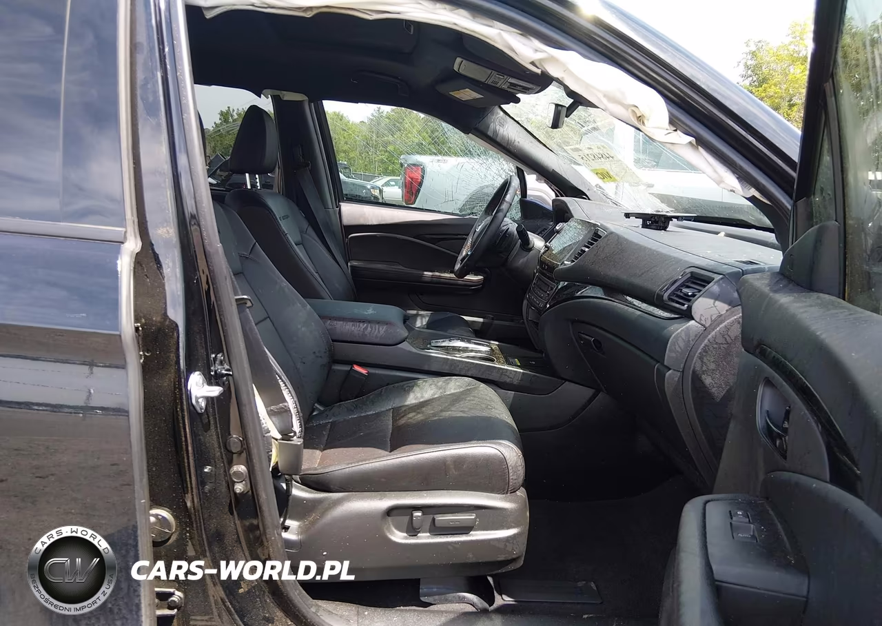 2024 Honda Passport Awd Black VIN:5FNYF8H86RB002652 - 5