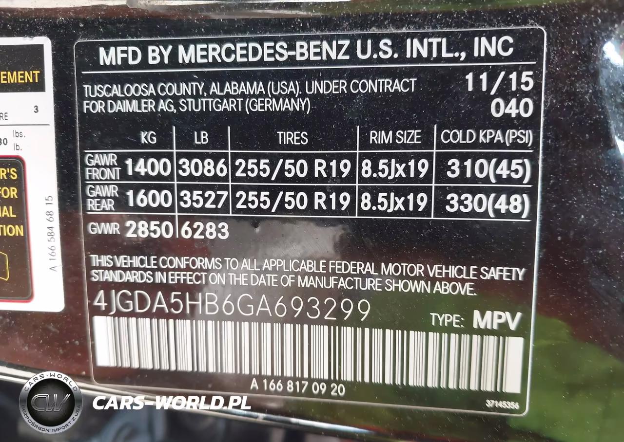 2016 Mercedes-Benz Gle 350 4Matic VIN:4JGDA5HB6GA693299 - 9