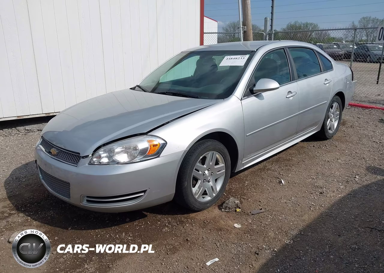 2013 Chevrolet Impala Lt VIN:2G1WB5E3XD1173760 - 2