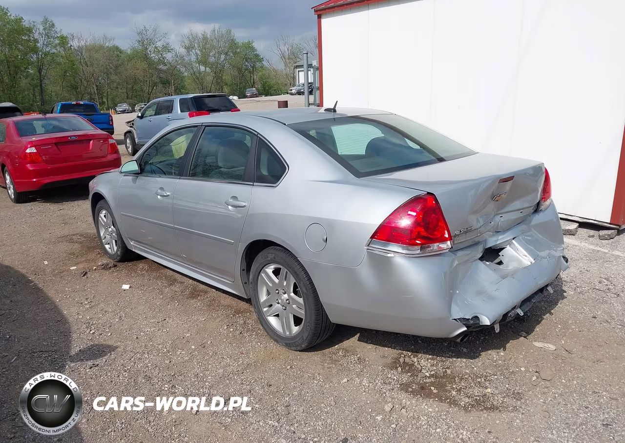 2013 Chevrolet Impala Lt VIN:2G1WB5E3XD1173760 - 3