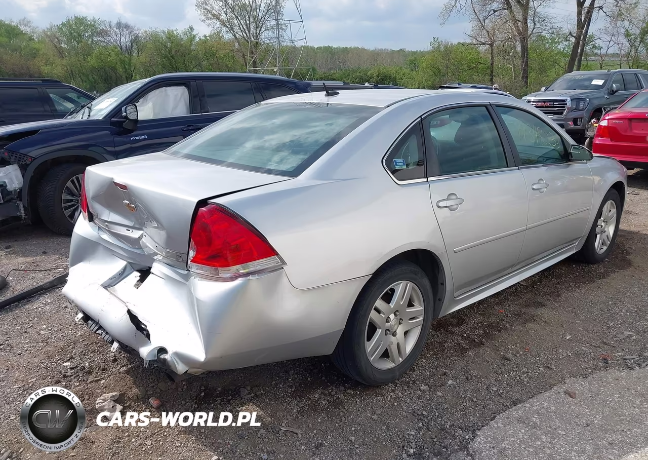 2013 Chevrolet Impala Lt VIN:2G1WB5E3XD1173760 - 4