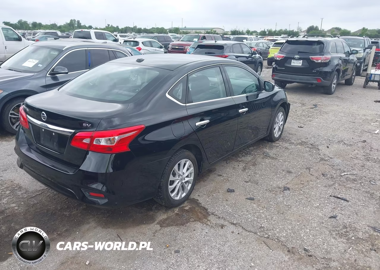 2018 Nissan Sentra Sv VIN:3N1AB7AP0JY220199 - 4