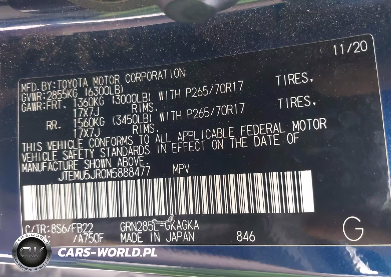2021 Toyota 4Runner Sr5 VIN:JTEMU5JR0M5888477 - 9