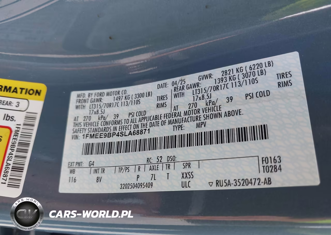 2025 Ford Bronco Badlands VIN:1FMEE9BP4SLA68871 - 9