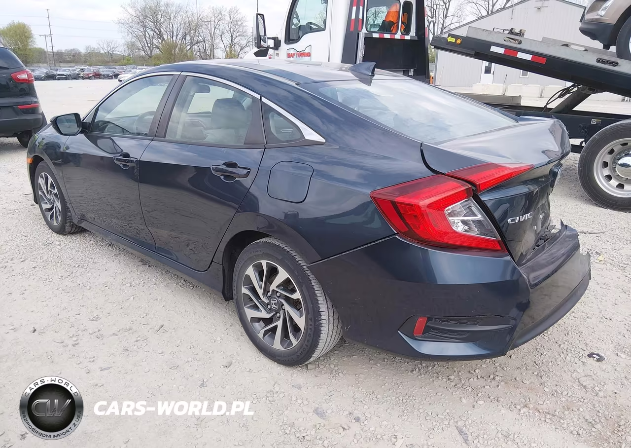 2017 Honda Civic Ex VIN:19XFC2F74HE054082 - 3