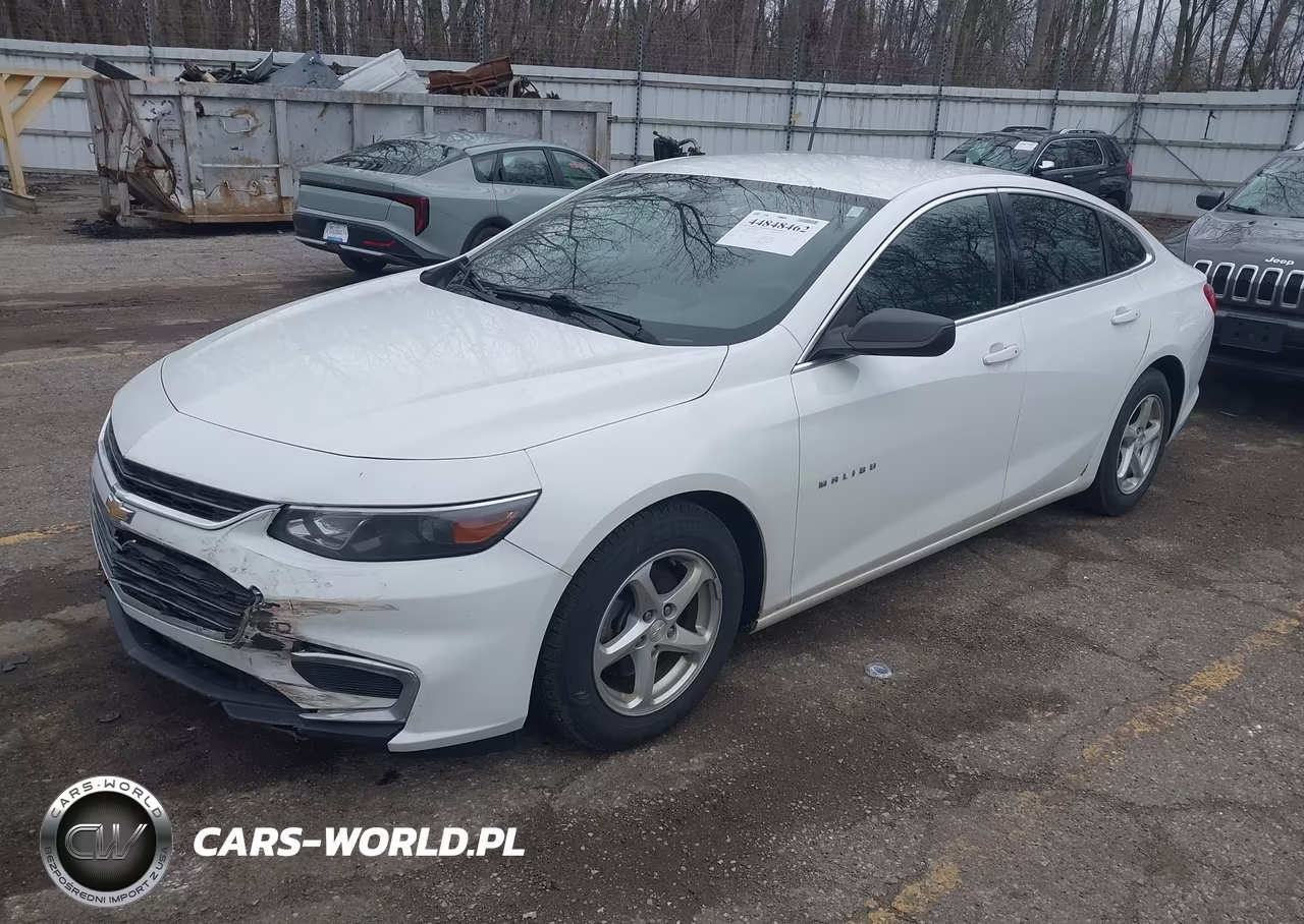2017 Chevrolet Malibu Ls VIN:1G1ZB5ST7HF196140 - 2