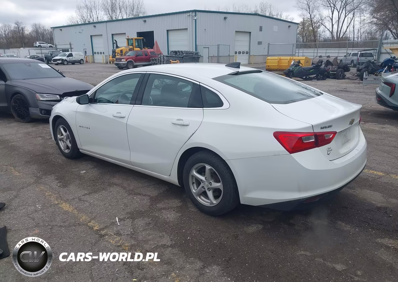 2017 Chevrolet Malibu Ls VIN:1G1ZB5ST7HF196140 - 3