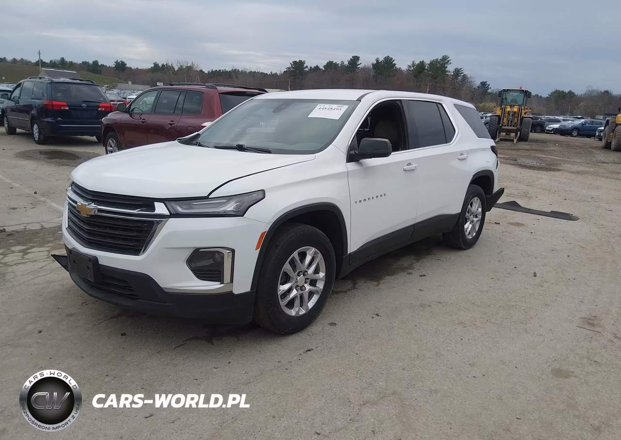 2022 Chevrolet Traverse Awd Ls VIN:1GNEVFKW7NJ195275 - 2