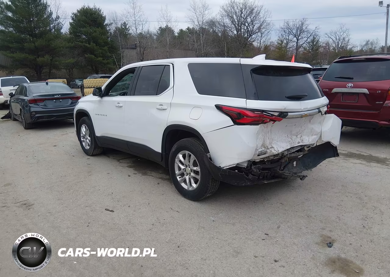 2022 Chevrolet Traverse Awd Ls VIN:1GNEVFKW7NJ195275 - 3