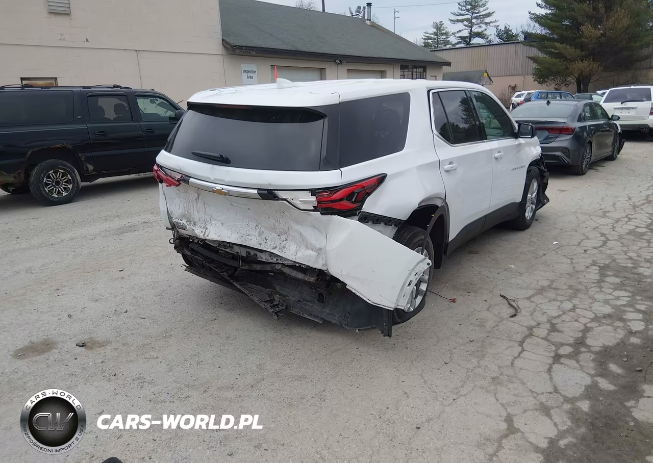 2022 Chevrolet Traverse Awd Ls VIN:1GNEVFKW7NJ195275 - 4