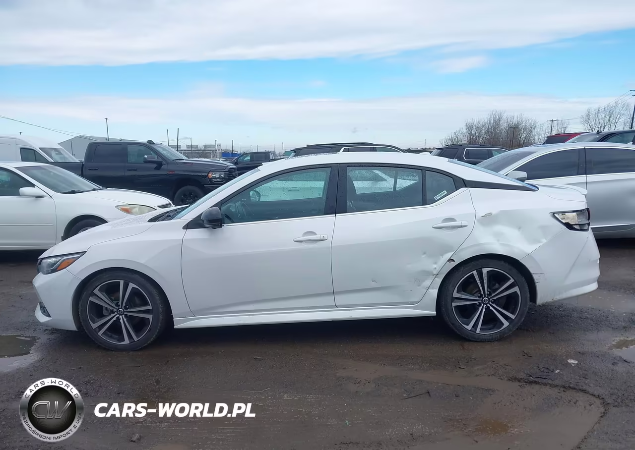 2021 Nissan Sentra Sr Xtronic Cvt VIN:3N1AB8DV3MY317496 - 13