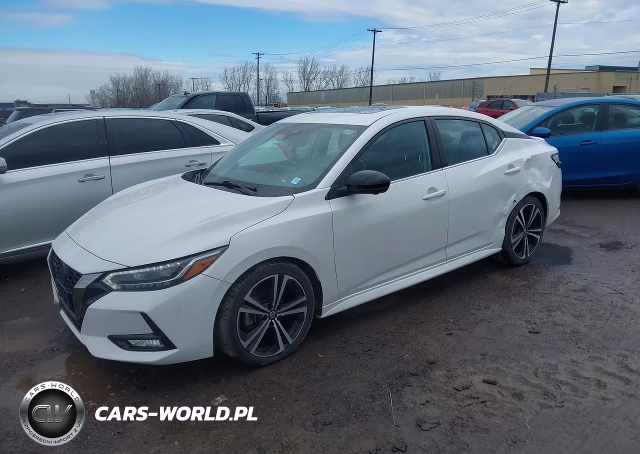 2021 Nissan Sentra Sr Xtronic Cvt VIN:3N1AB8DV3MY317496 - 2