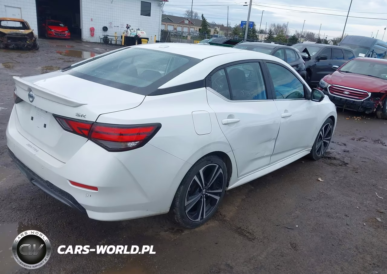 2021 Nissan Sentra Sr Xtronic Cvt VIN:3N1AB8DV3MY317496 - 4