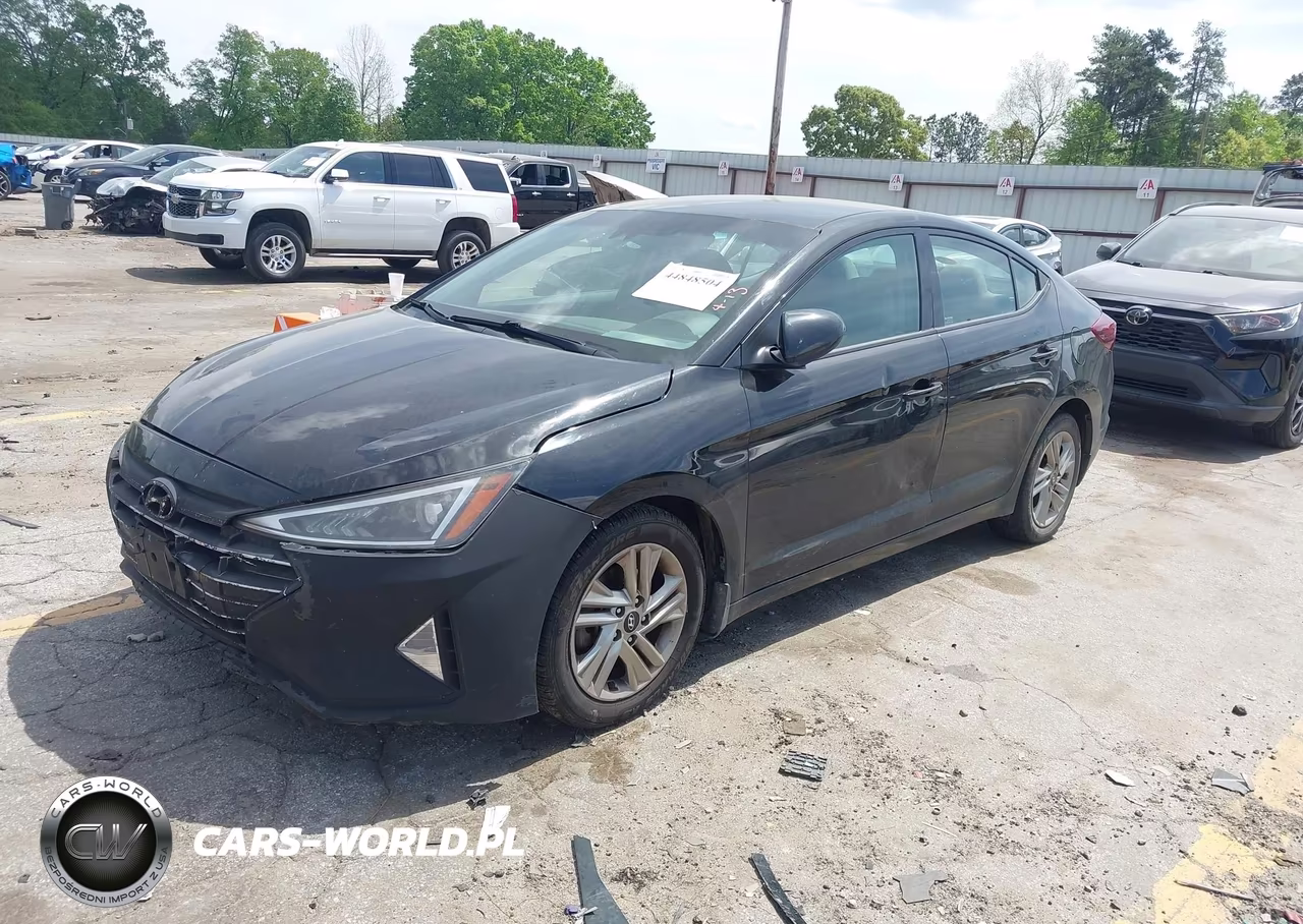 2020 Hyundai Elantra Sel VIN:KMHD84LF8LU957065 - 2
