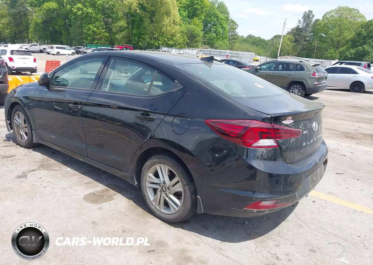 2020 Hyundai Elantra Sel VIN:KMHD84LF8LU957065 - 3