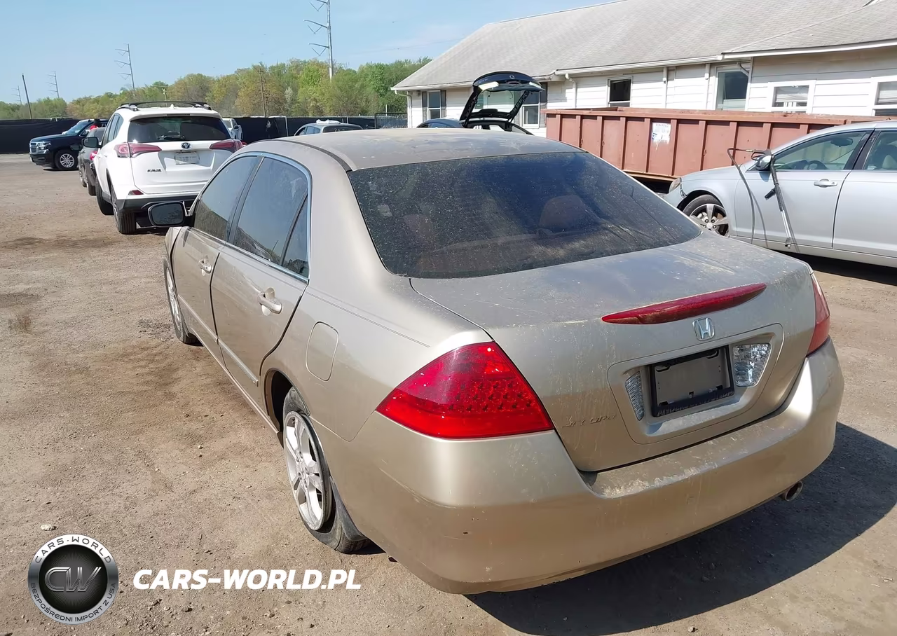 2007 Honda Accord 2.4 Ex VIN:1HGCM56787A191675 - 3