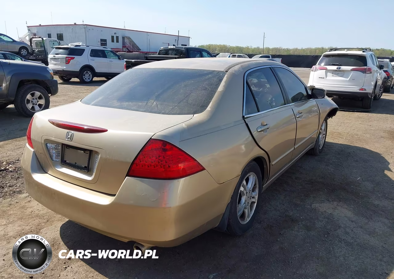 2007 Honda Accord 2.4 Ex VIN:1HGCM56787A191675 - 4