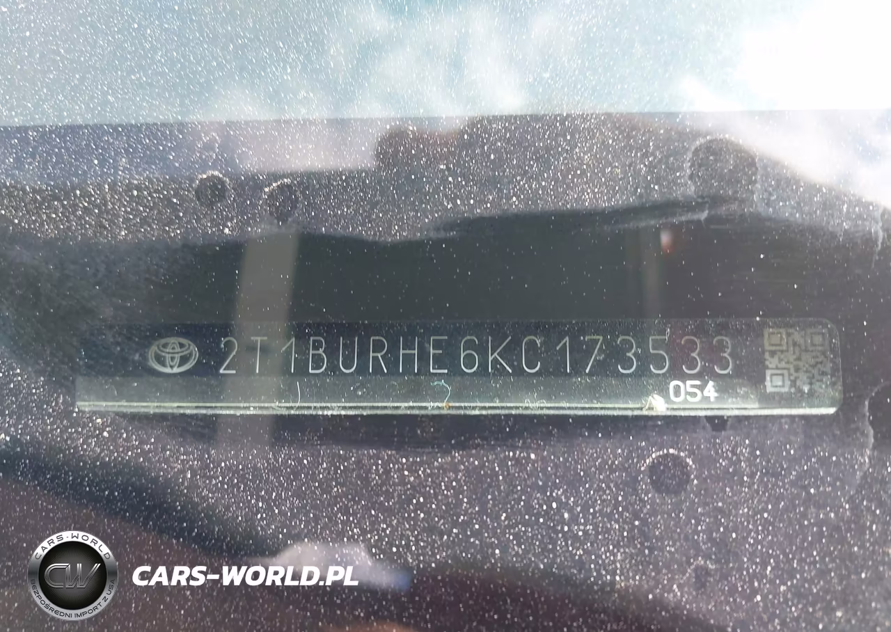 2019 Toyota Corolla Se VIN:2T1BURHE6KC173533 - 9