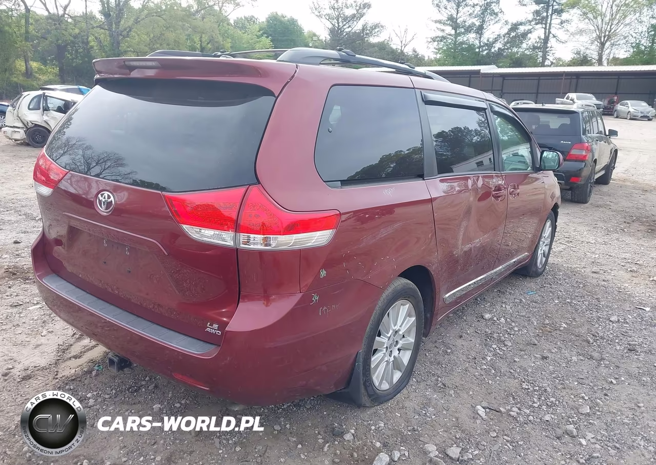 2013 Toyota Sienna Le 7 Passenger VIN:5TDJK3DC3DS051189 - 4