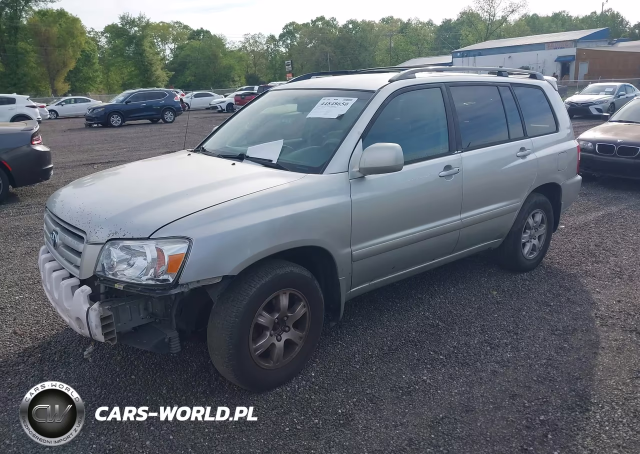 2005 Toyota Highlander V6 VIN:JTEGP21AX50049786 - 2