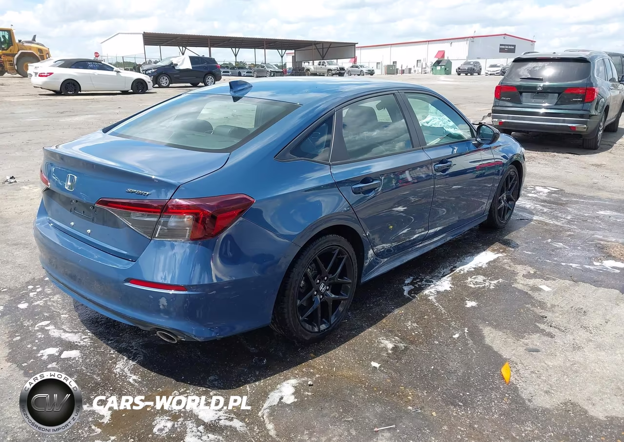 2025 Honda Civic Sport VIN:2HGFE2F5XSH566855 - 4