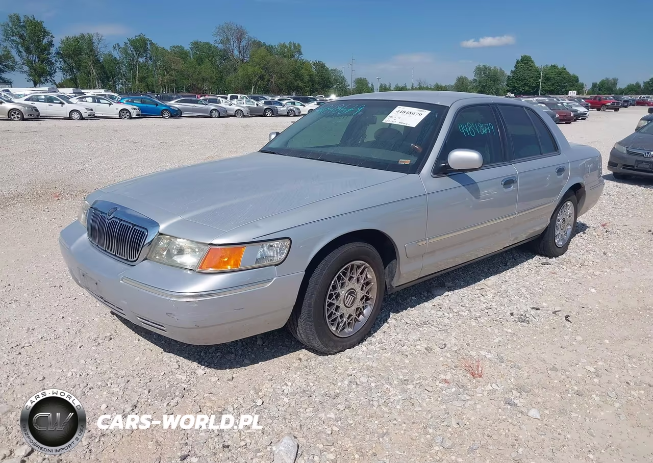 2002 Mercury Grand Marquis Gs VIN:2MEFM74W82X662773 - 2