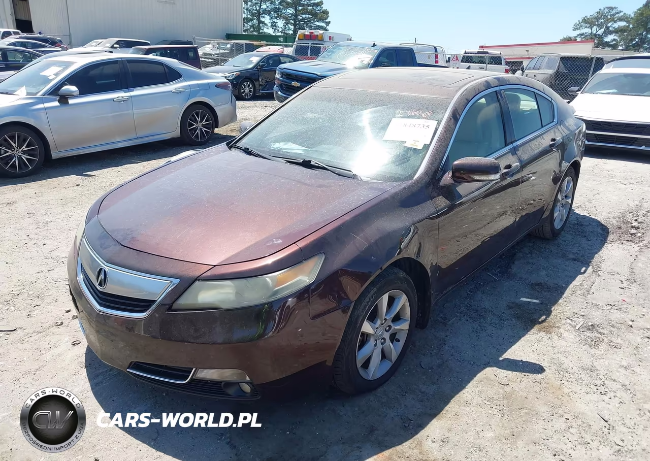 2012 Acura Tl 3.5 VIN:19UUA8F28CA008191 - 2
