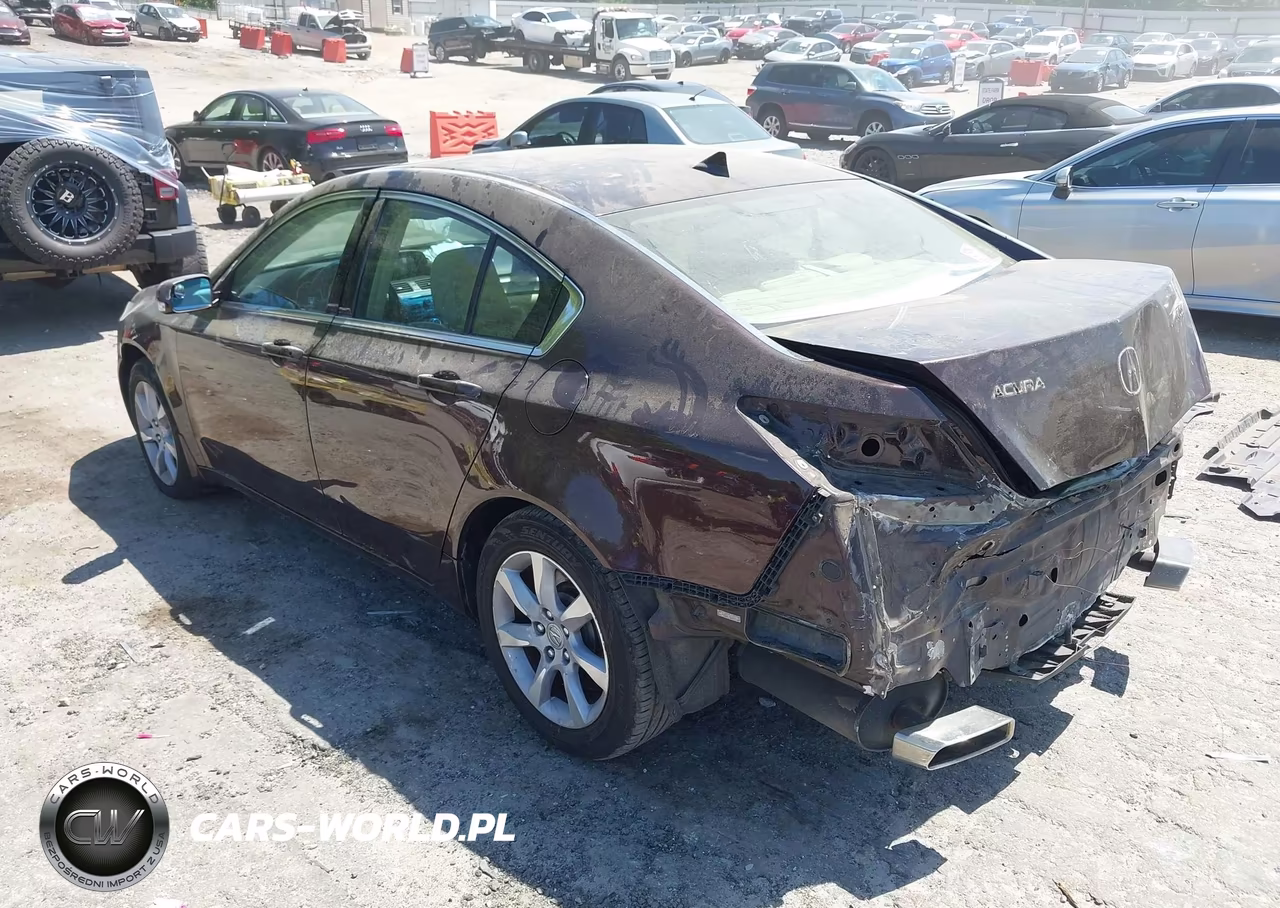 2012 Acura Tl 3.5 VIN:19UUA8F28CA008191 - 3