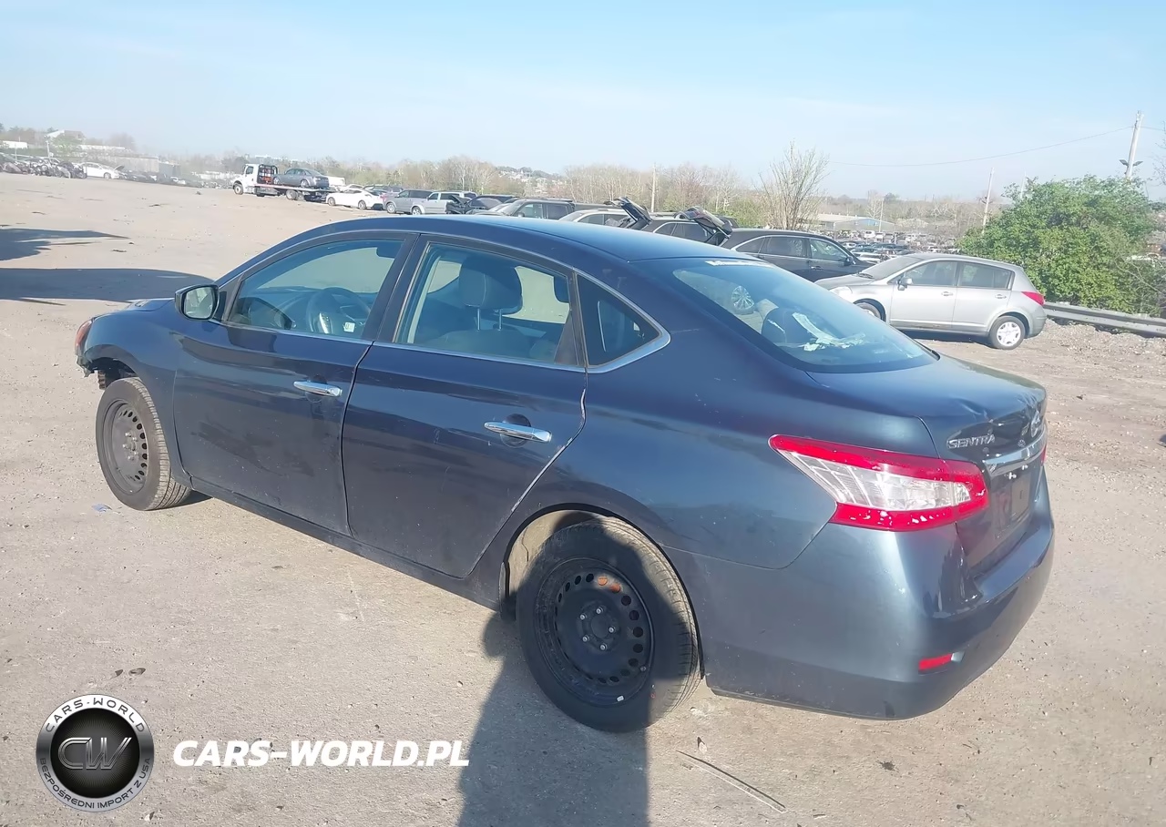 2014 Nissan Sentra Sv VIN:3N1AB7AP7EY223428 - 3