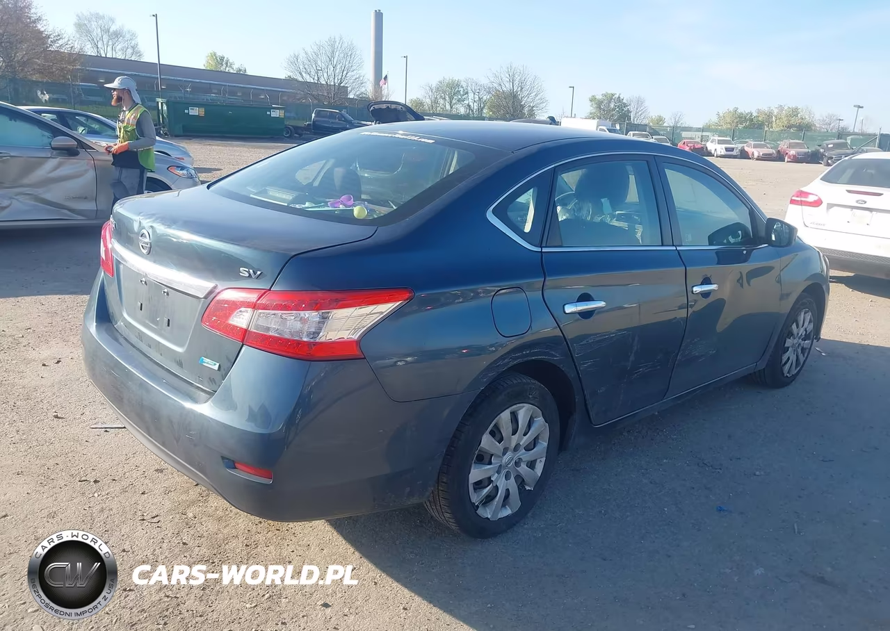 2014 Nissan Sentra Sv VIN:3N1AB7AP7EY223428 - 4