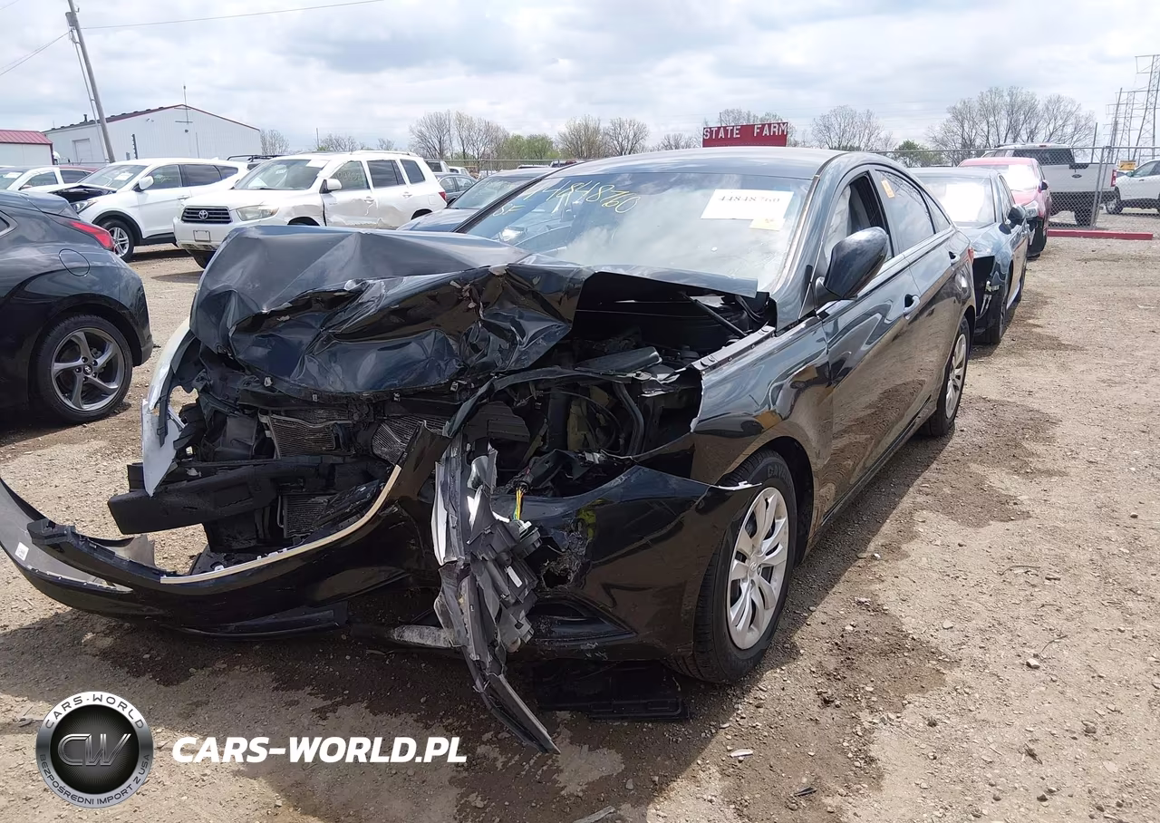 2012 Hyundai Sonata Gls VIN:5NPEB4AC0CH488504 - 2