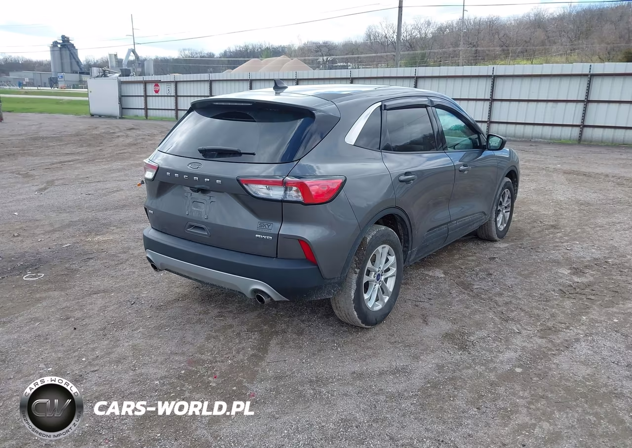 2022 Ford Escape Se VIN:1FMCU9G67NUB87961 - 4