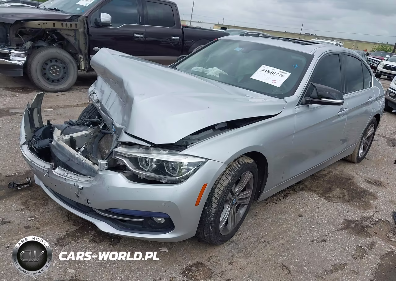2017 BMW 330I VIN:WBA8B9G57HNU50744 - 2