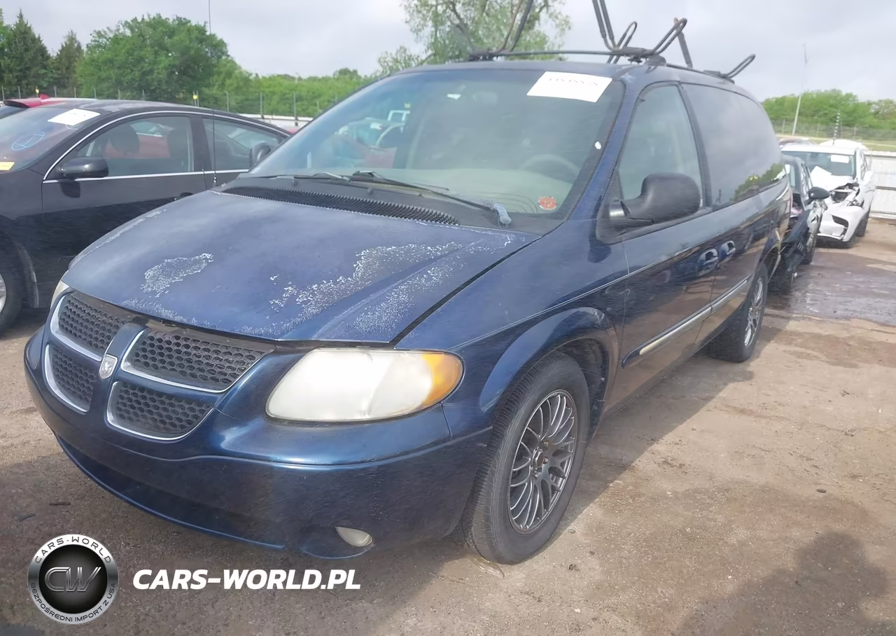 2002 Dodge Grand Caravan Es VIN:2B4GP54L82R638739 - 2