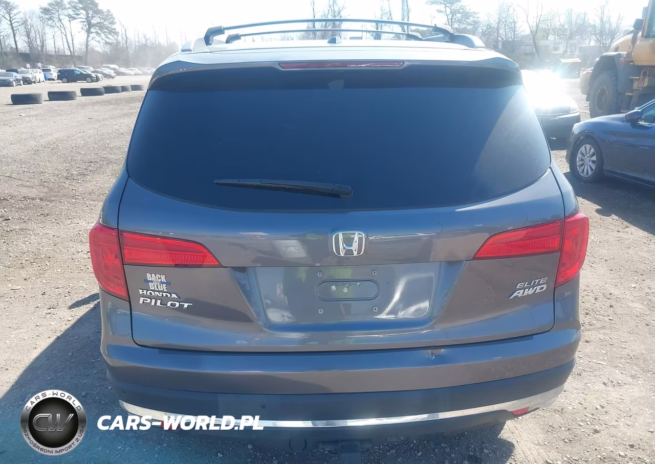 2017 Honda Pilot Elite VIN:5FNYF6H07HB070861 - 16