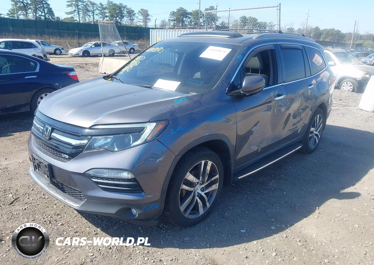 2017 Honda Pilot Elite VIN:5FNYF6H07HB070861 - 2
