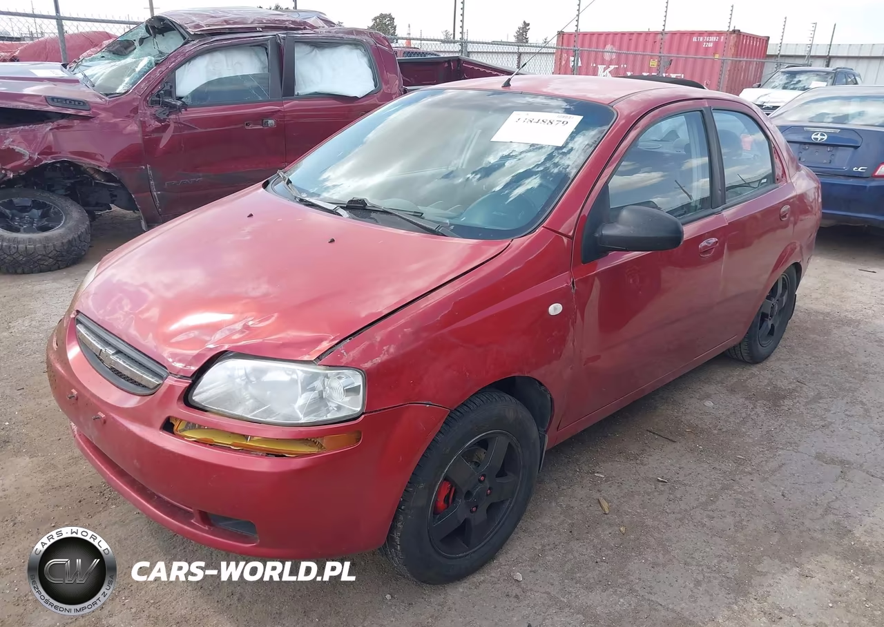 2006 Chevrolet Aveo Lt VIN:KL1TG56676B562595 - 2