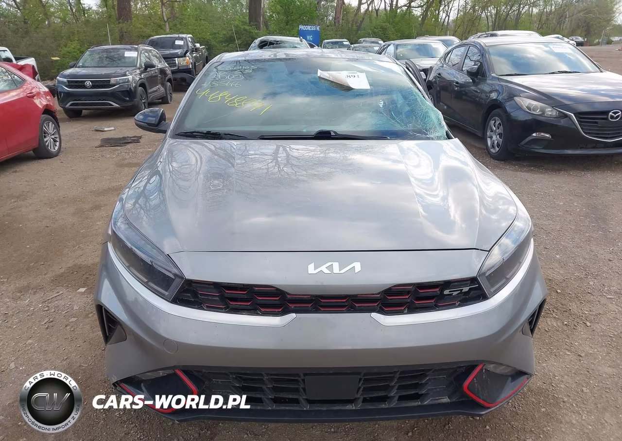 2022 Kia Forte Gt VIN:3KPF44ACXNE485616 - 12