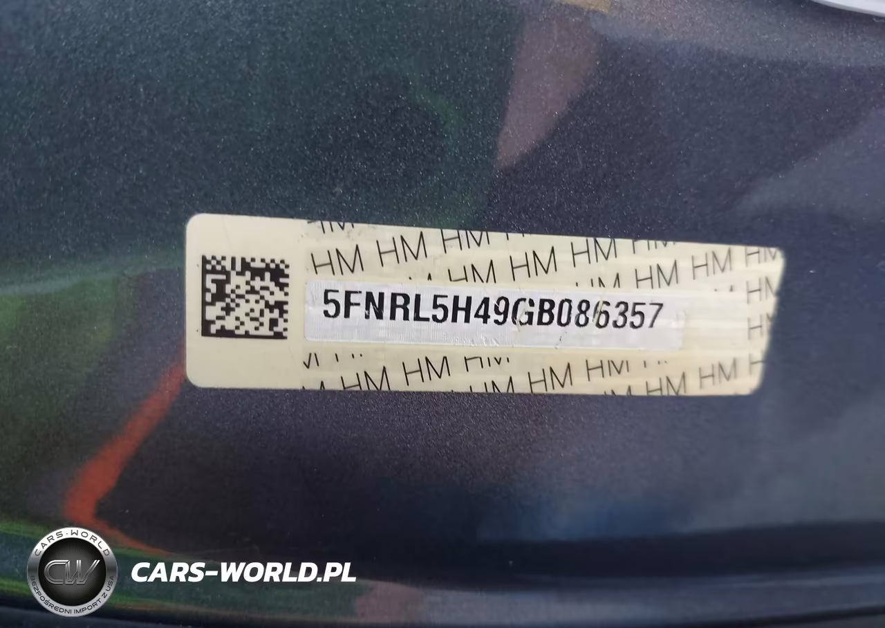 2016 Honda Odyssey Ex VIN:5FNRL5H49GB086357 - 9