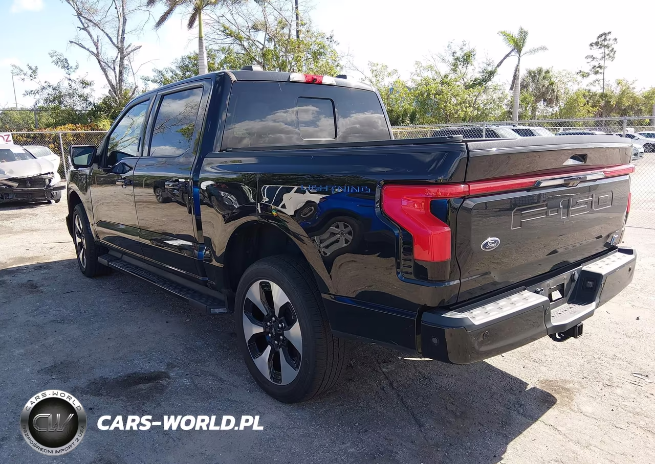 2023 Ford F-150 Lightning Platinum VIN:1FT6W1EV4PWG06301 - 3