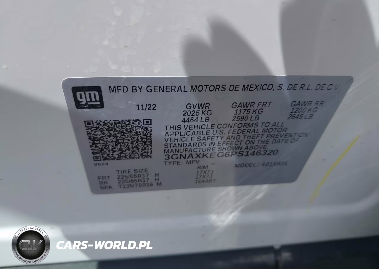 2023 Chevrolet Equinox Fwd Lt VIN:3GNAXKEG6PS146320 - 9