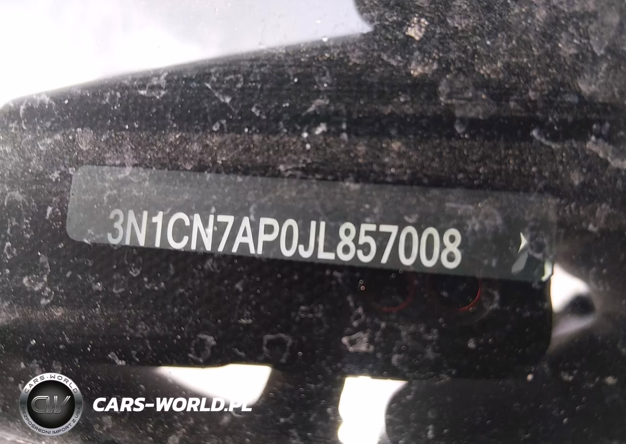 2018 Nissan Versa 1.6 S+ VIN:3N1CN7AP0JL857008 - 9