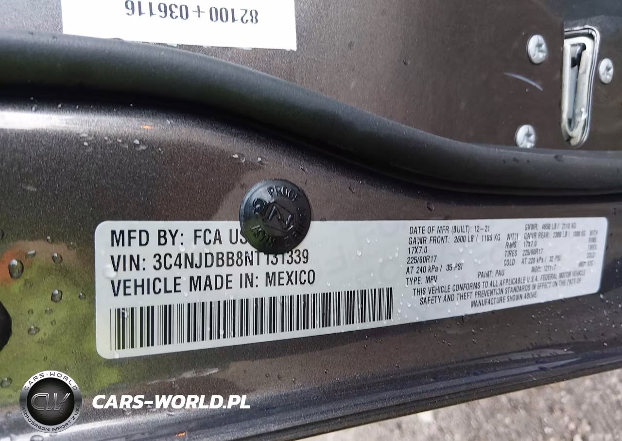 2022 Jeep Compass Latitude 4X4 VIN:3C4NJDBB8NT131339 - 9