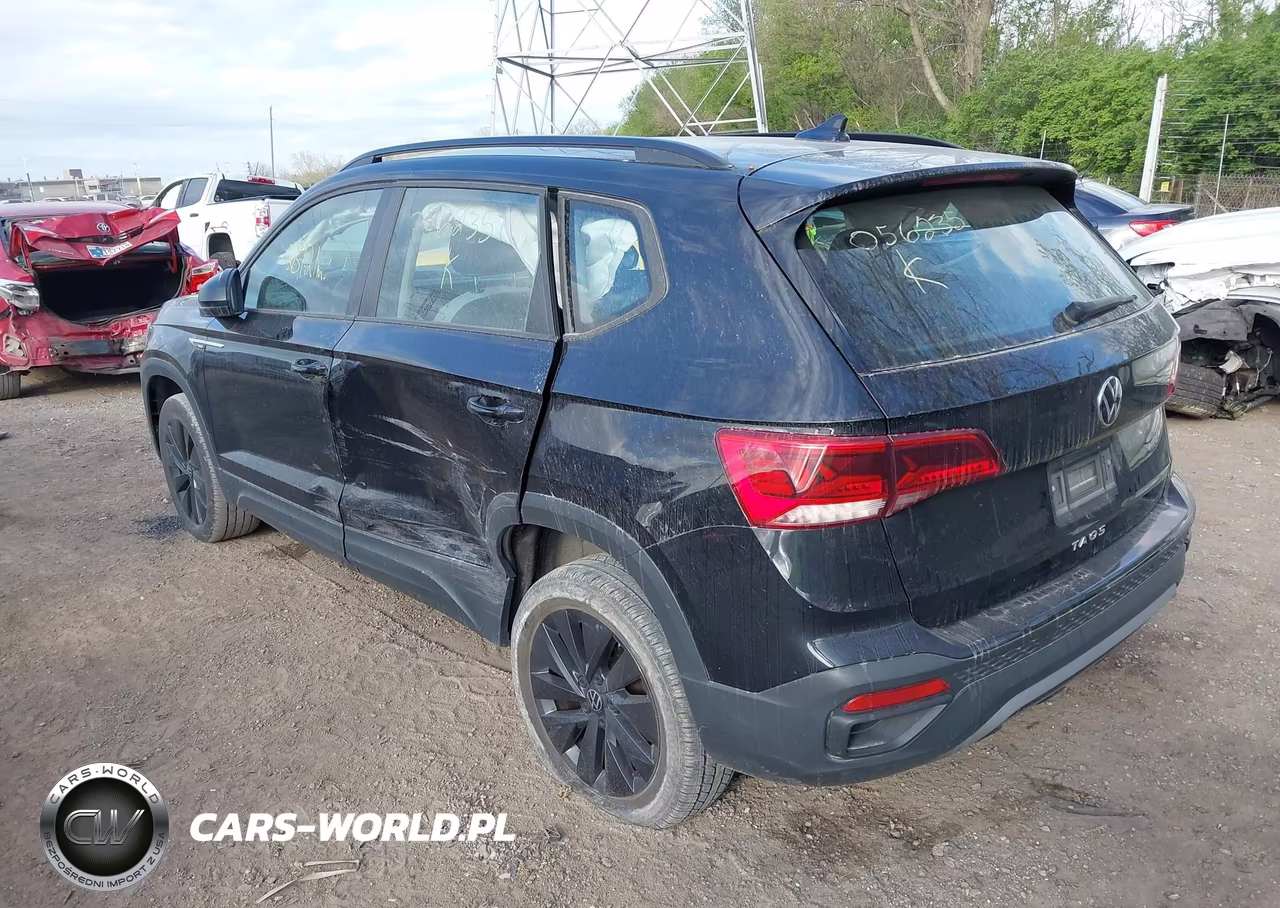 2022 Volkswagen Taos 1.5T S VIN:3VVDX7B25NM056235 - 3
